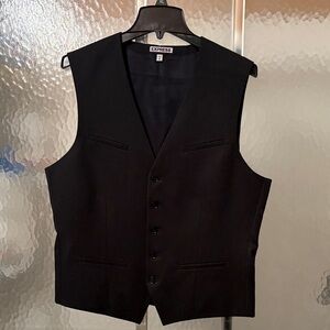 Express Black Men's Tailored Dress Vest